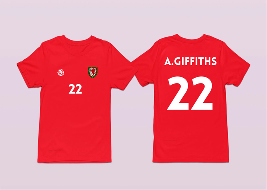 Alice Griffiths Wales/Cymru Women Euro 2025 T-Shirt