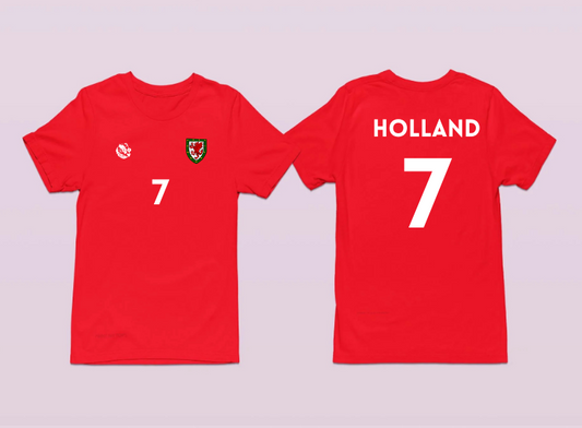 Ceri Holland Wales/Cymru Women Euro 2025 T-Shirt