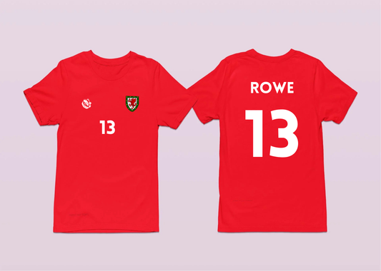 Rachel Rowe Wales/Cymru Women Euro 2025 T-Shirt