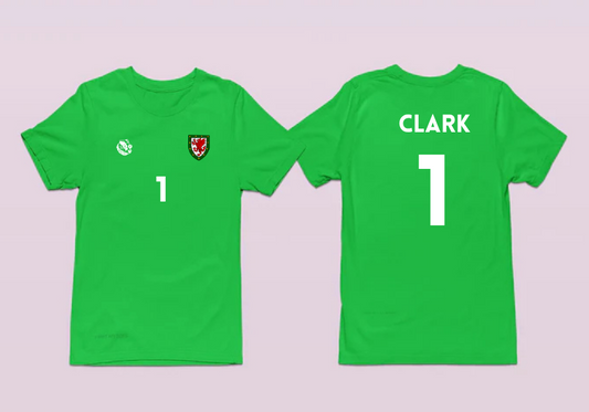 Oliva Clark Wales/Cymru Women Euro 2025 T-Shirt
