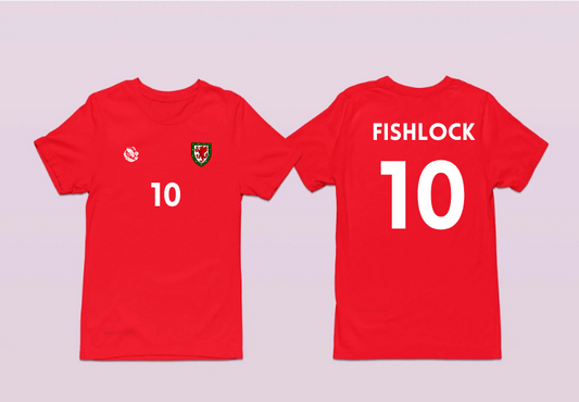 Jess Fishlock Wales/Cymru Women Euro 2025 T-Shirt