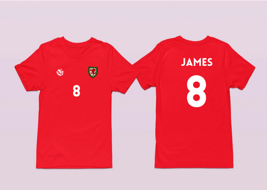Angharad James Wales/Cymru Women Euro 2025 T-Shirt
