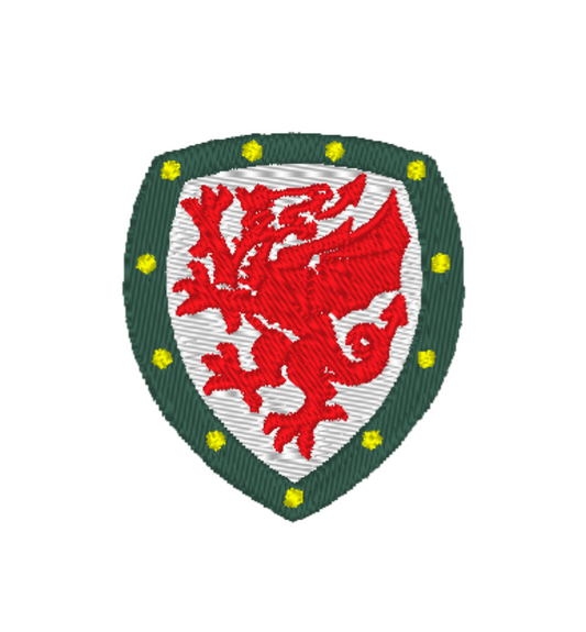 Wales/Cymru Embroidered Patches