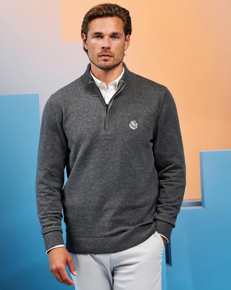 "The Badger" 1/4 Zip Jumper
