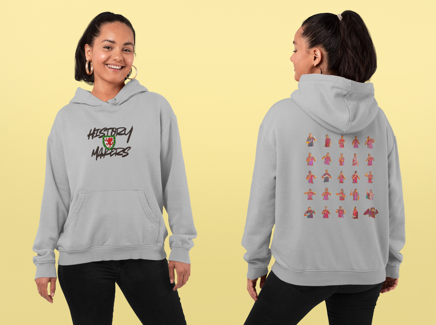 Wales/Cymru Women Euro 2025 History Maker Hoodie
