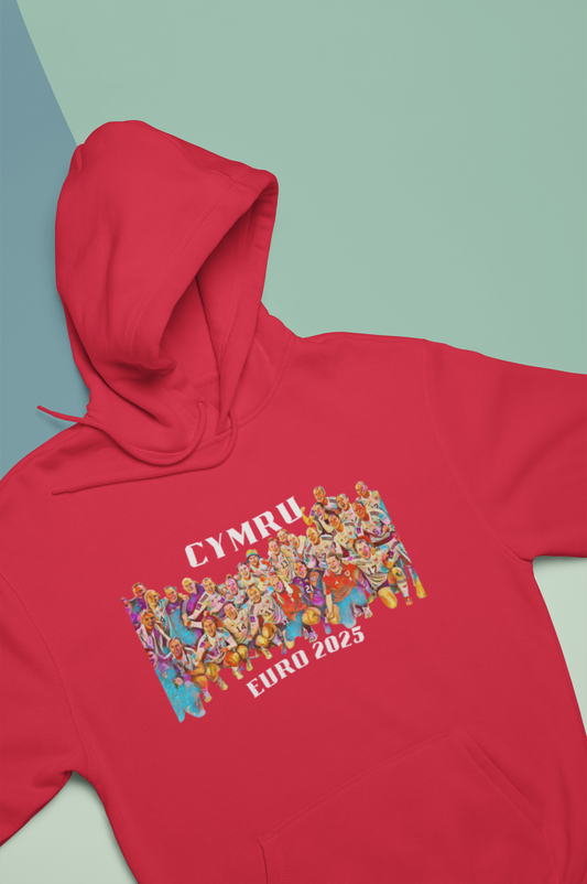 Wales/Cymru Women Euro 2025 Hoodie