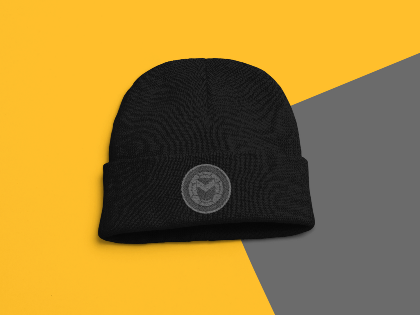 Newport County Blackout Beanie Hat