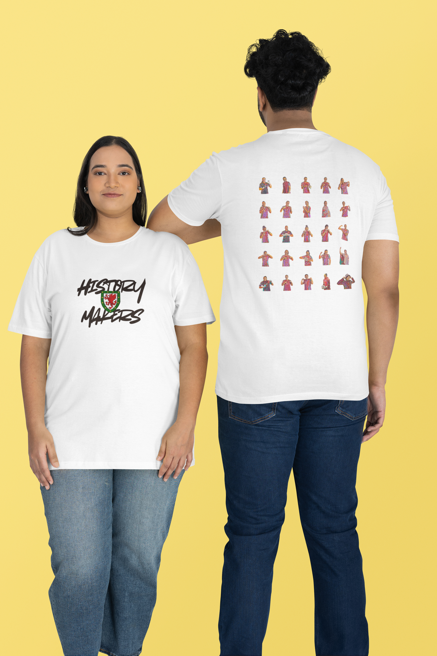 Wales/Cymru Women Euro 2025 History Makers T-Shirt