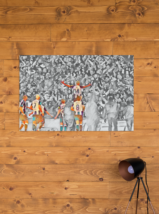 Newcastle United Carabao Cup Print