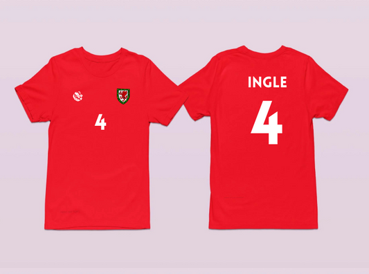 Sophie Ingle Wales/Cymru Women Euro 2025 T-Shirt