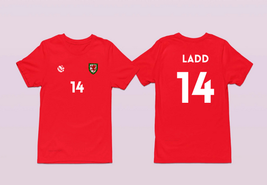Hayley Ladd Wales/Cymru Women Euro 2025 T-Shirt