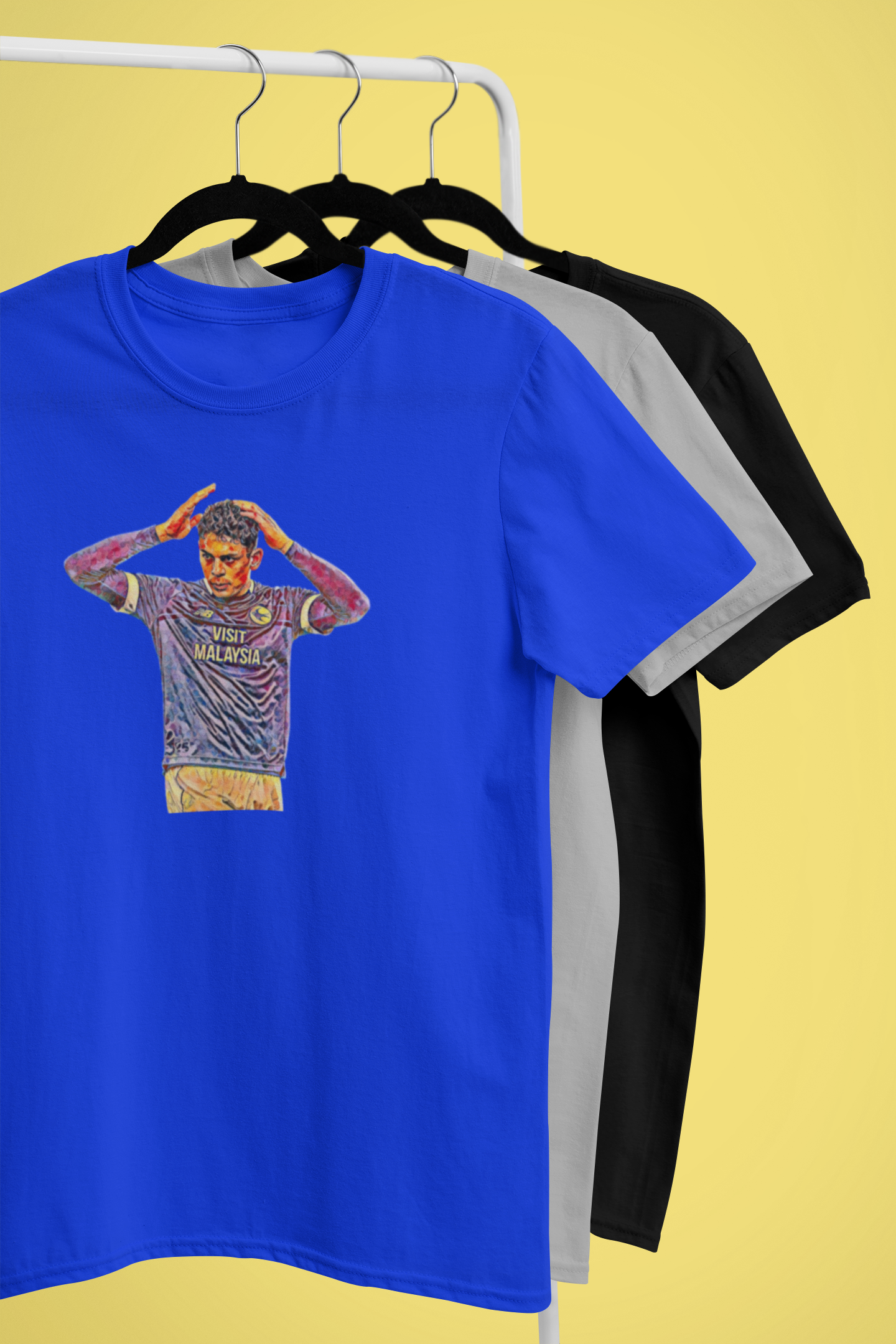 Yousef Salech Cardiff City T-shirt