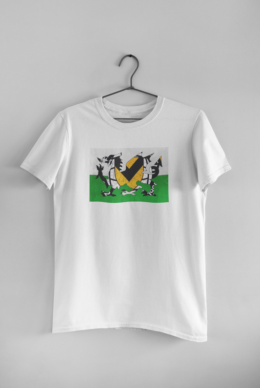 Newport County Wales Flag T-Shirt