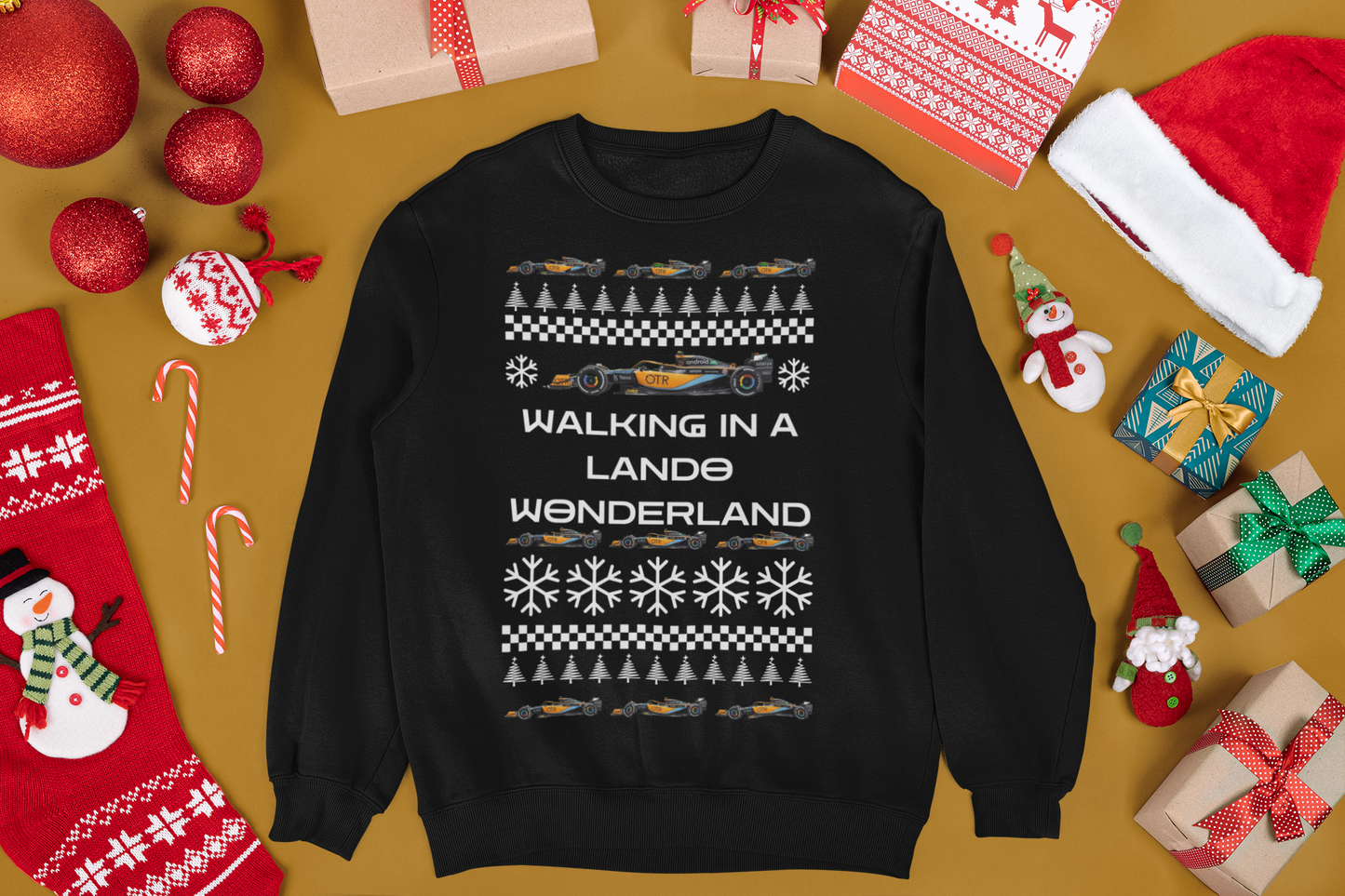 Lando Norris Christmas Jumper