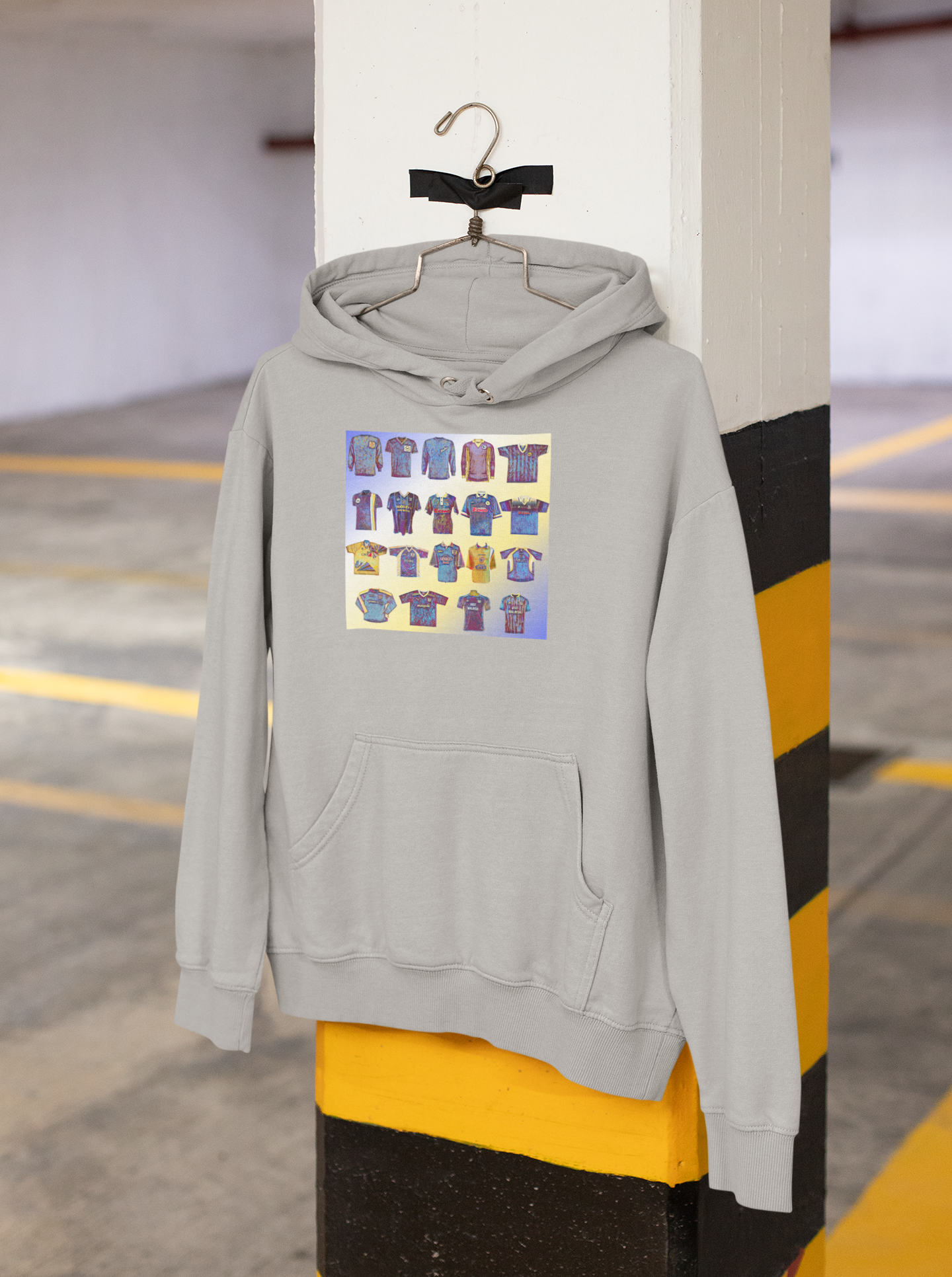 Cardiff City Classic Shirts Hoodie