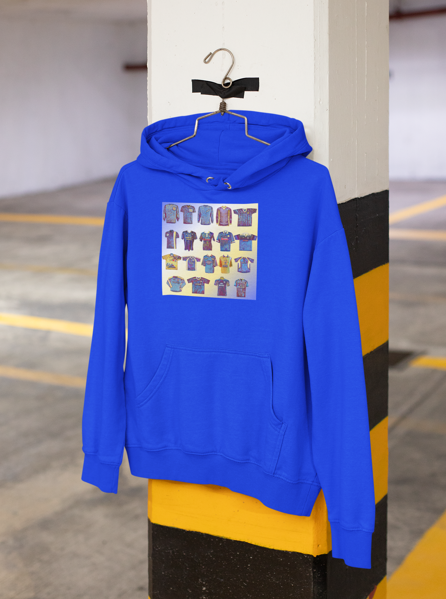 Cardiff City Classic Shirts Hoodie