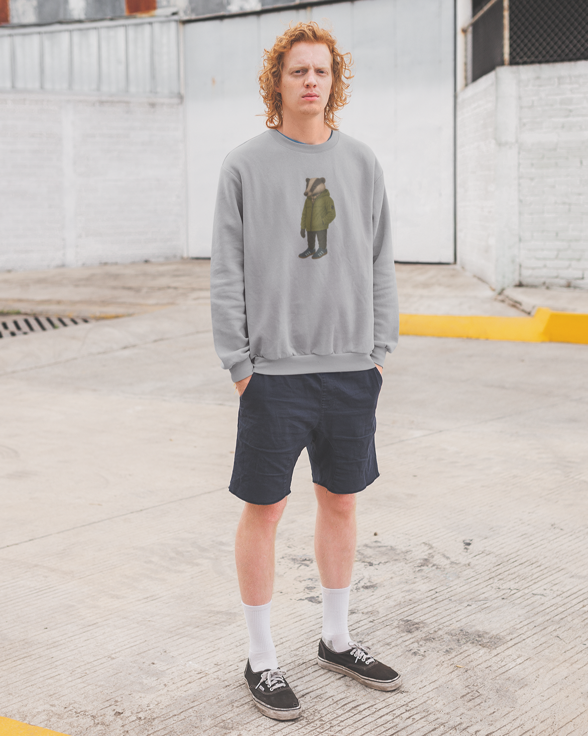 Awaydays "The Badger" Football Casuals Sweatshirt