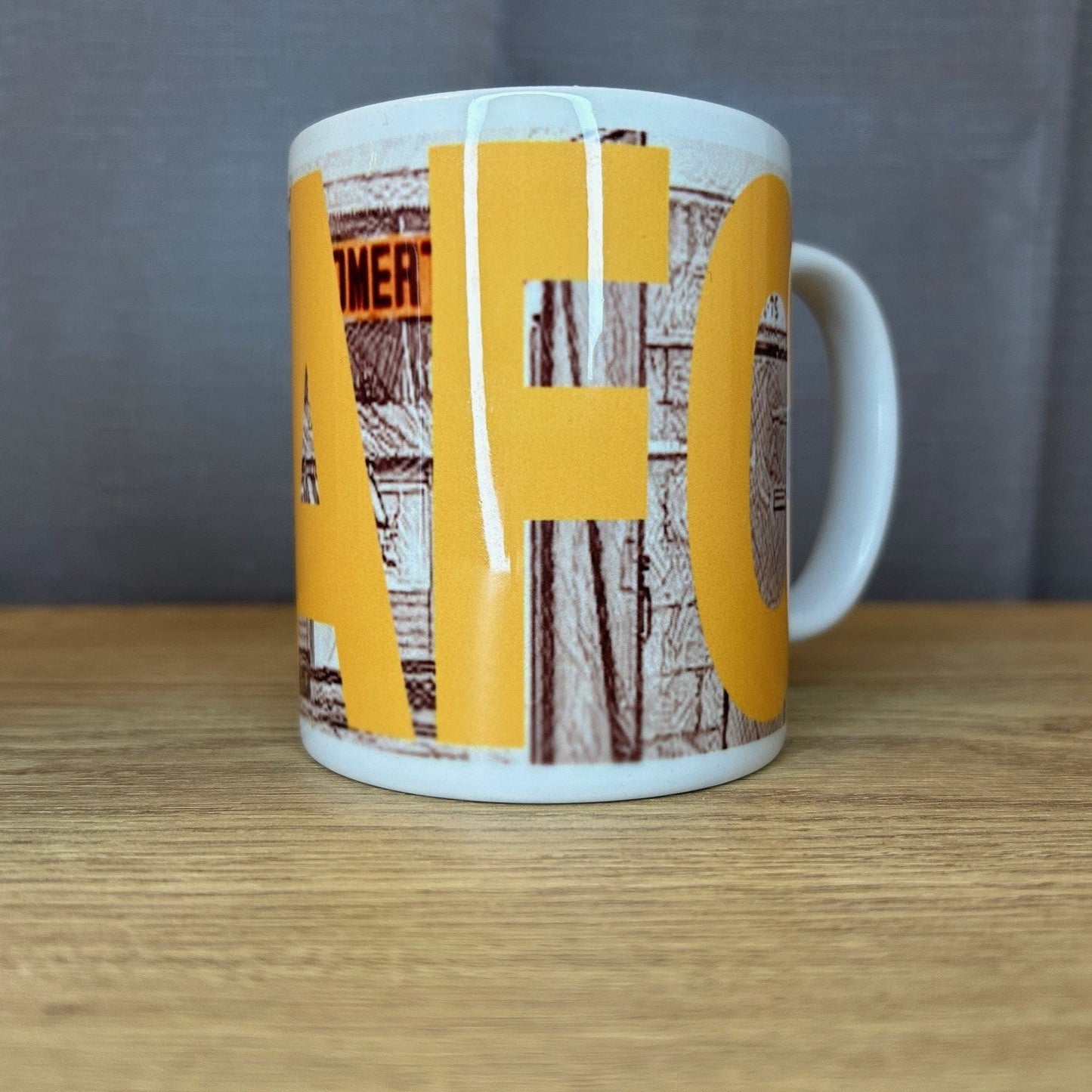 Newport County Cut Out Mug
