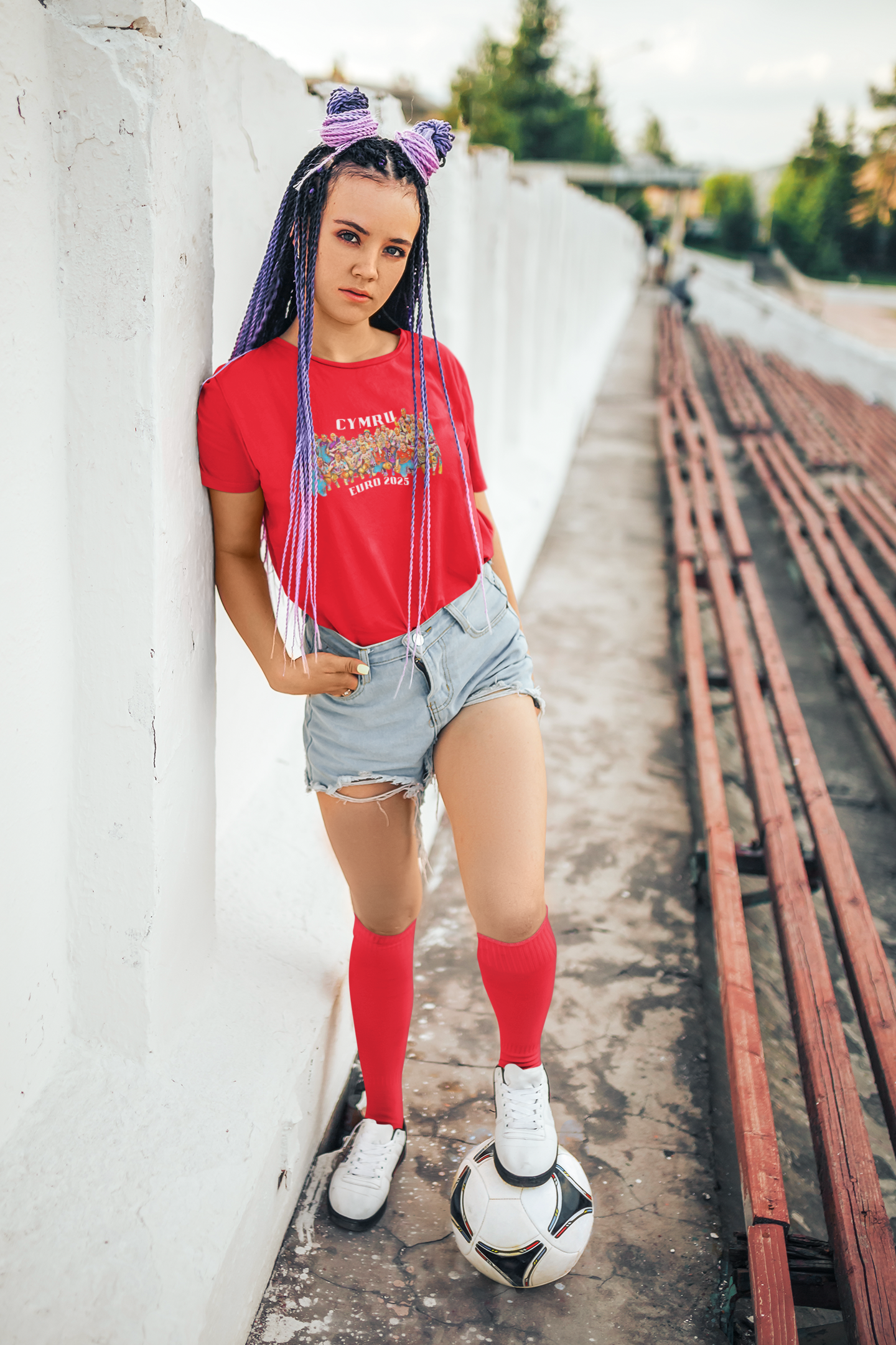 Wales/Cymru Women Euro 2025 T-Shirt