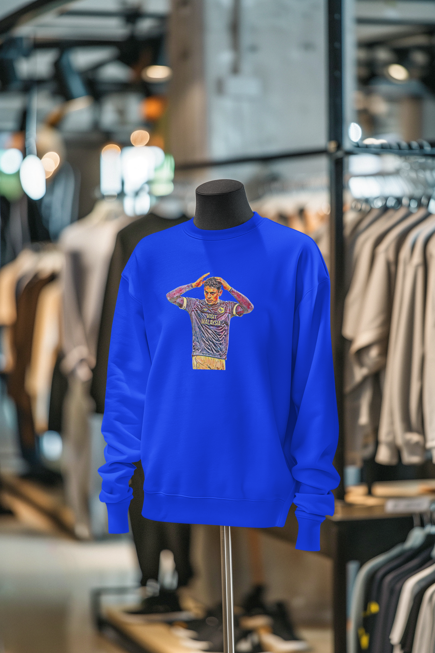 Yousef Salech Cardiff City Sweatshirt