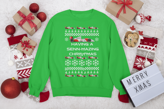 Ayrton Senna Christmas Jumper