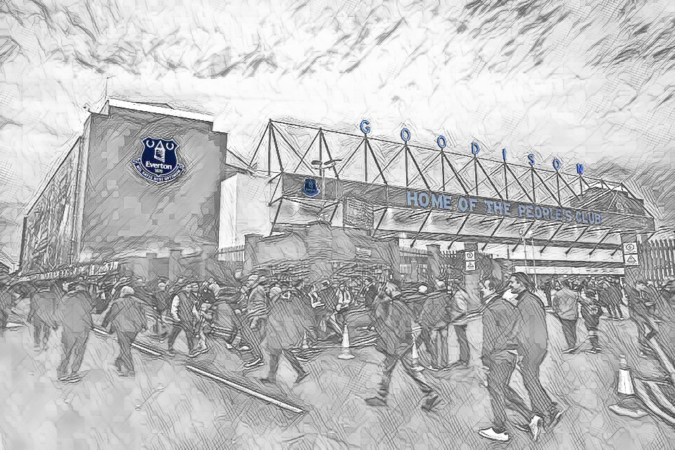 Everton Goodison Park Mug