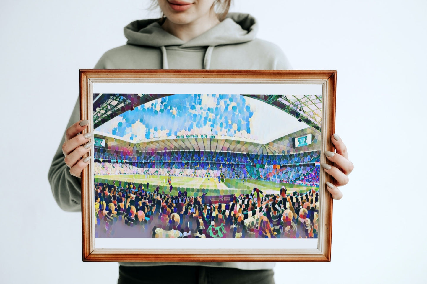 Celtic, Celtic Park Painting Print