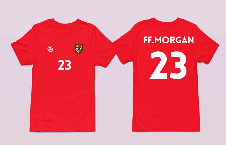 Ffion Morgan Wales/Cymru Women Euro 2025 T-Shirt