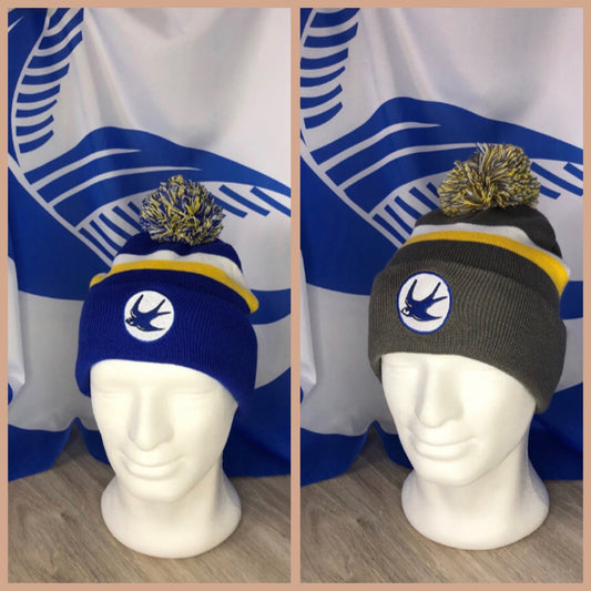 Cardiff City Bobble Hat