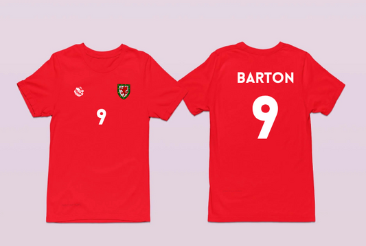 Kayleigh Barton Wales/Cymru Women Euro 2025 T-Shirt