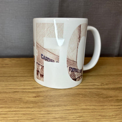 Cardiff City Cut Out Mug