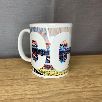 Cardiff City Cut Out Mug