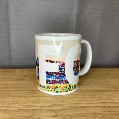 Cardiff City Cut Out Mug