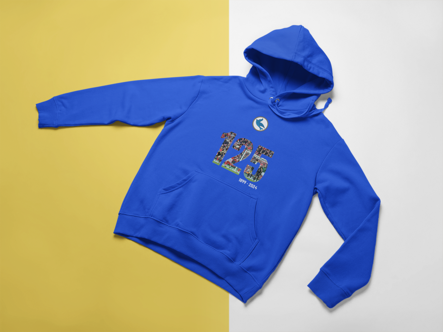 Cardiff City 125 Year Celebration Hoodie