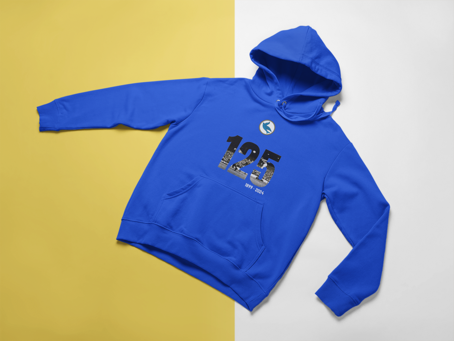 Cardiff City 125 Year Celebration Hoodie