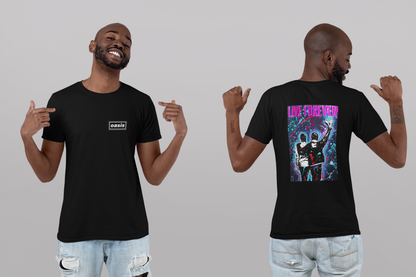 Oasis Reunited Live Forever T-shirt