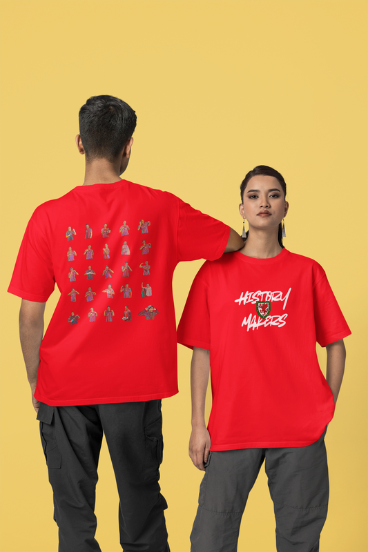 Wales/Cymru Women Euro 2025 History Makers T-Shirt