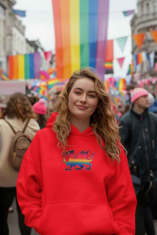 Cymru/Wales Pride Hoodie