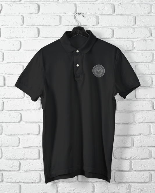 Newport County Blackout Badge Polo Shirt