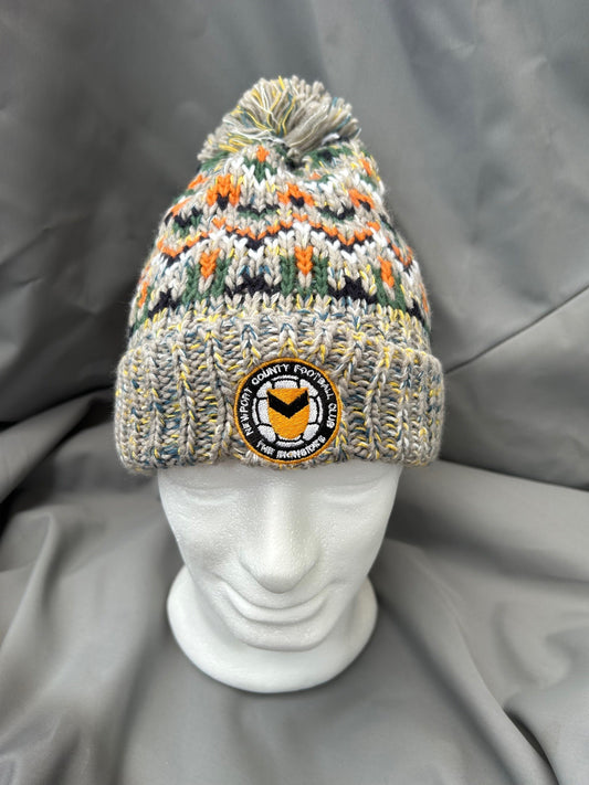 Newport County Bobble Hat