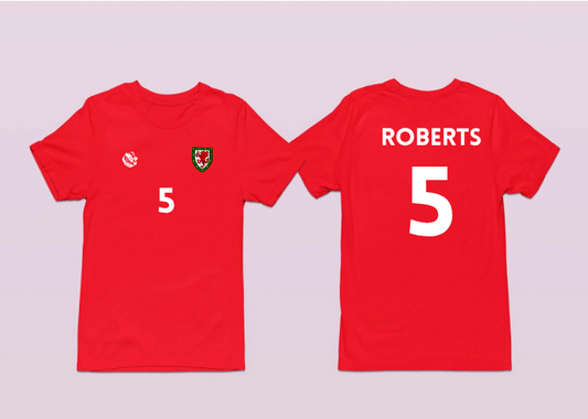 Rhiannon Roberts Wales/Cymru Women Euro 2025 T-Shirt