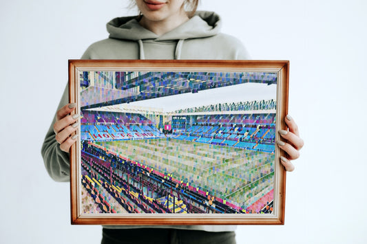 Aston Villa, Villa Park Painting Print