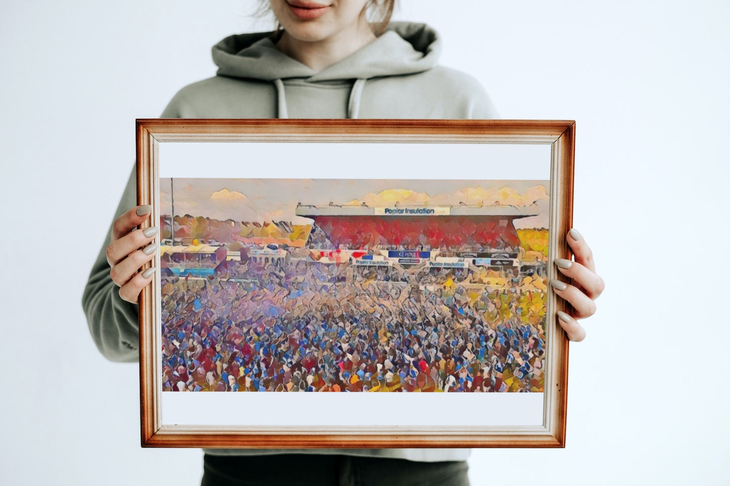 Bristol Rovers Memorial Stadium Painting Print