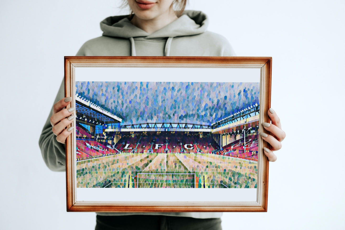 Liverpool Anfield Painting Print