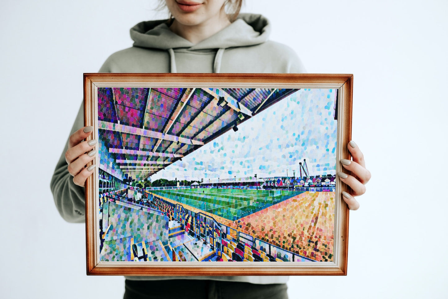 Newport County Rodney Parade Painting Print