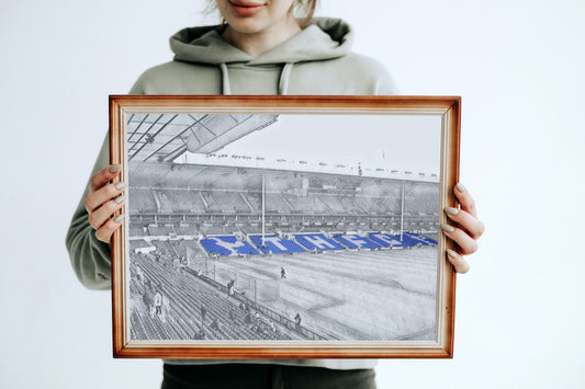 Tottenham Hotspur White Hart Lane Sketch Print