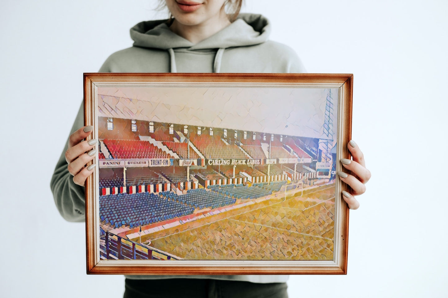 Derby County Baseball Ground Painting Print