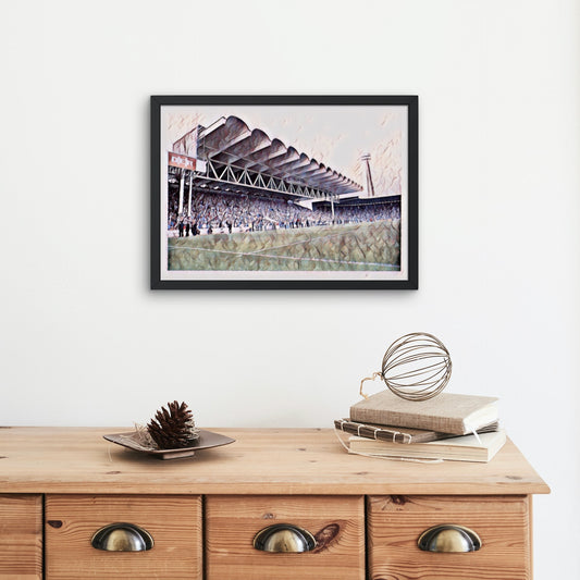 Manchester City Maine Road Painting Print