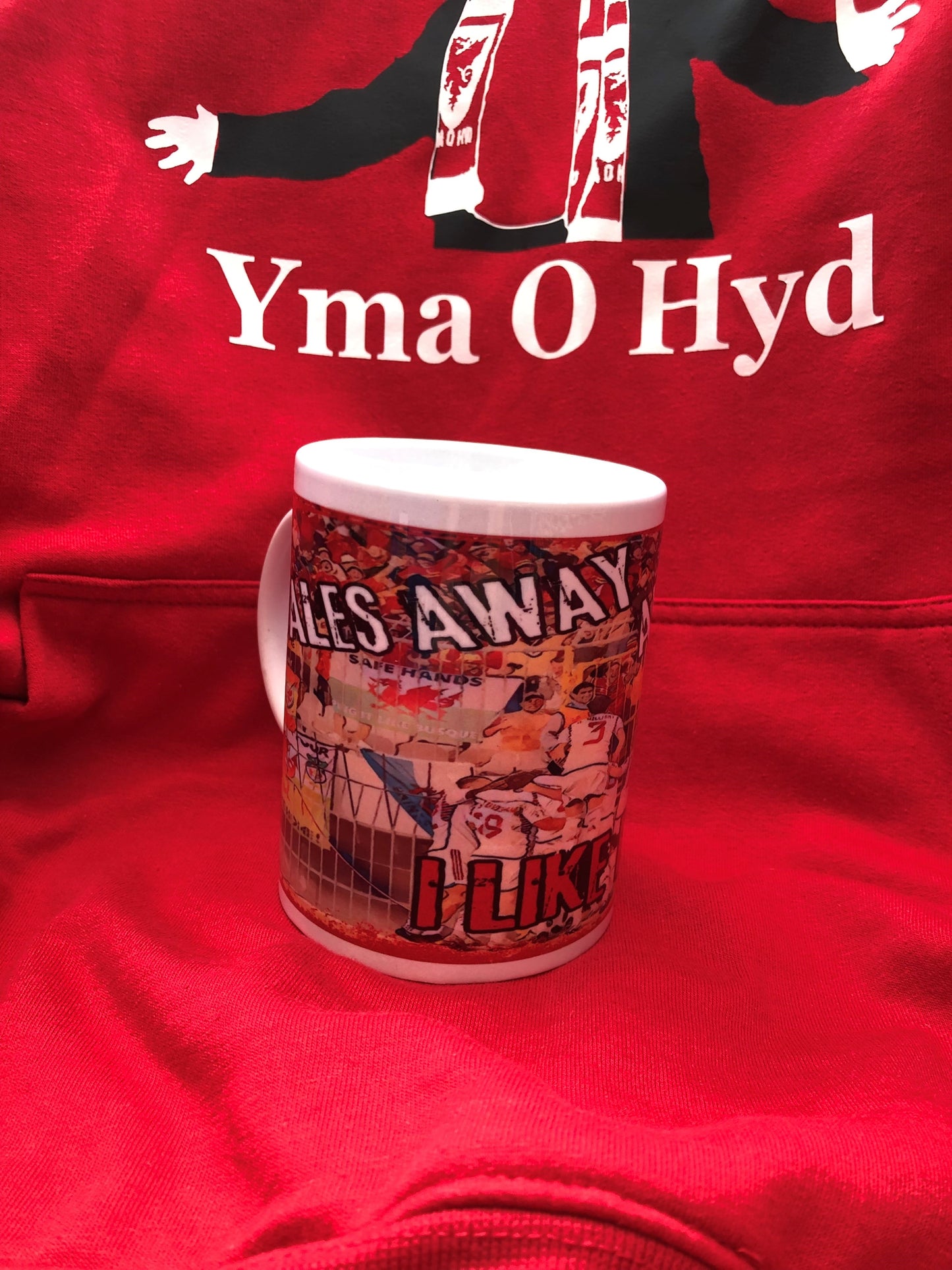 Wales Away Aha Aha Mug