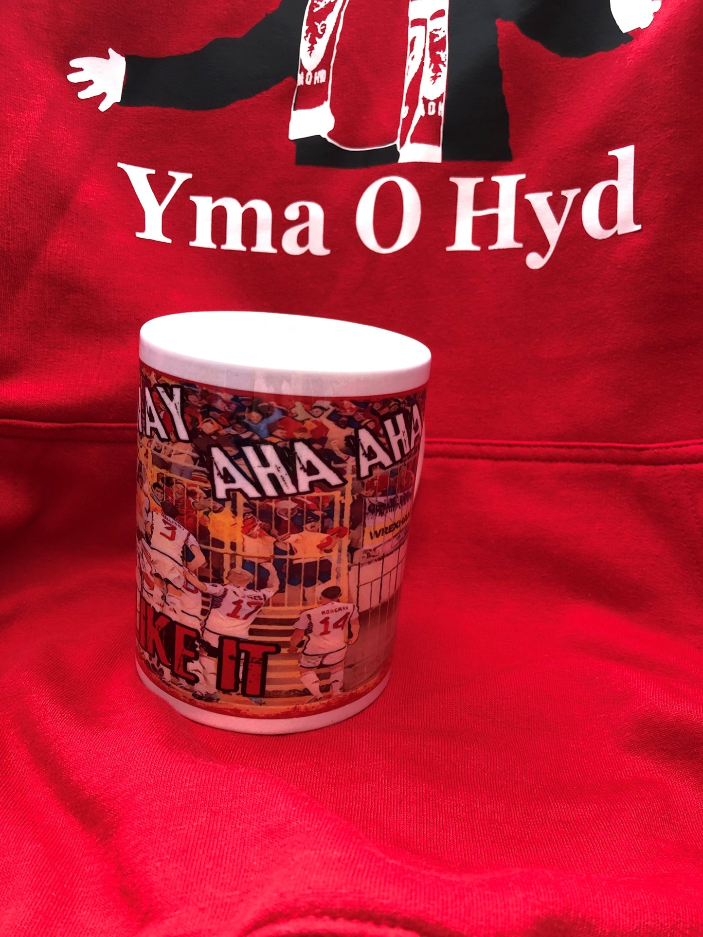 Wales Away Aha Aha Mug